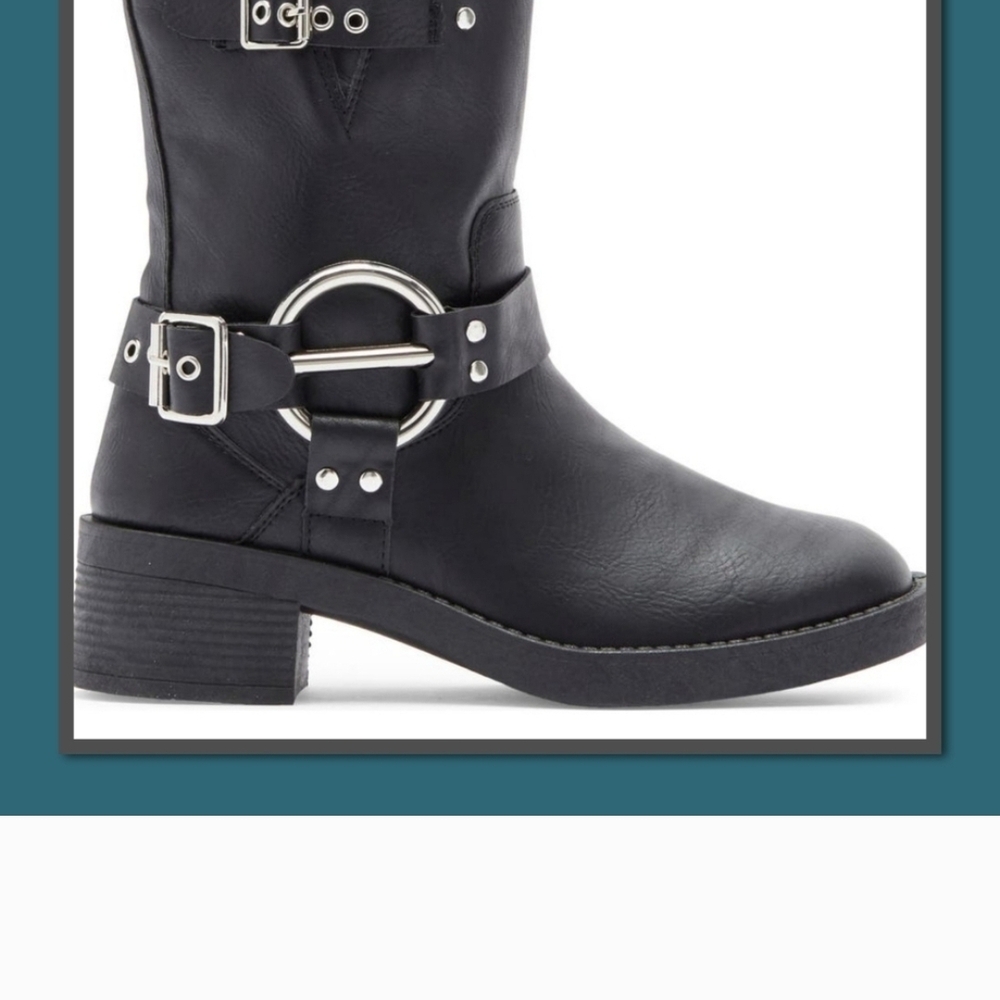 Women's Black Leather Boots